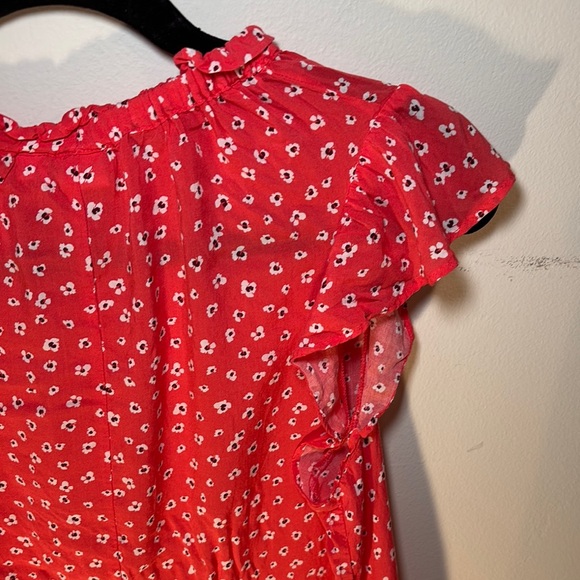 GAP Ruffled Blouse with Peter Pan Collar - Picture 7 of 12